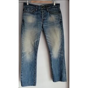 Buck Mason Men's Jeans Size 31 Straight Blue Cotton Denim